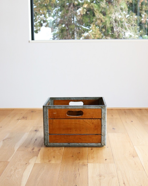 "EDGEWOOD FARMS" Milk Crate��"EDGEWOOD FARMS" �ߥ륯���졼��