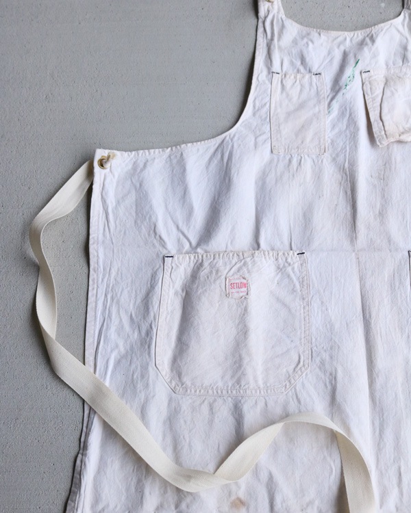 60s SETLOW Work Apron｜1960年代 SETLOW ワークエプロン