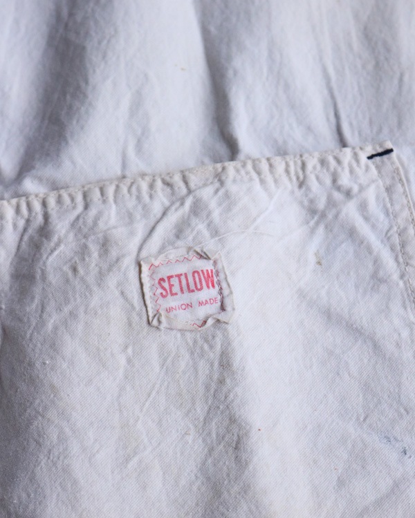 60s SETLOW Work Apron｜1960年代 SETLOW ワークエプロン