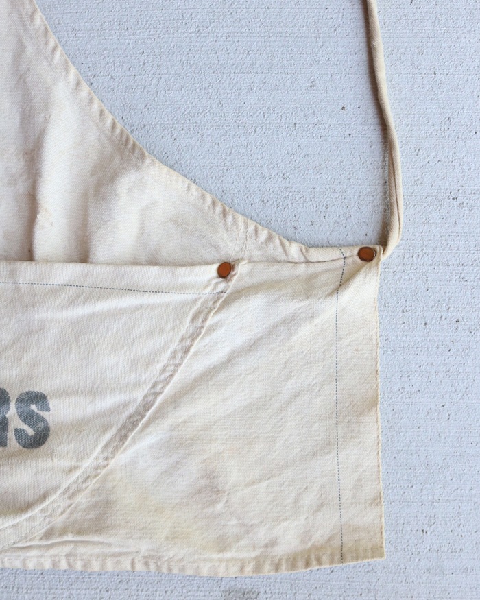 "ASAM BROTHERS" Advertising Apron��"ASAM BROTHERS" ���ɥХ������󥰥��ץ���