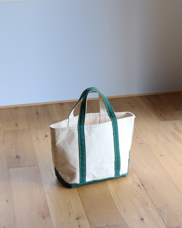 Vintage 90s Green L.L.Bean Boat&Tote (S) 