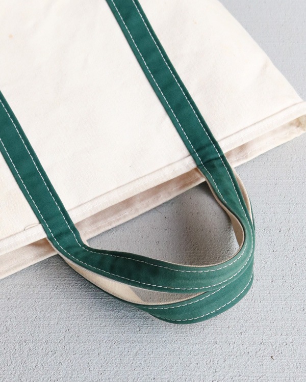 Vintage 90s Green L.L.Bean Boat&Tote (S) 
