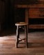 Wooden Round Stool RS-52�������饦��ɥ��ġ��� RS-52
