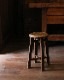 Wooden Round Stool RS-52�������饦��ɥ��ġ��� RS-52