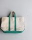 Vintage 80s Green L.L.Bean Canvas Tote (S)