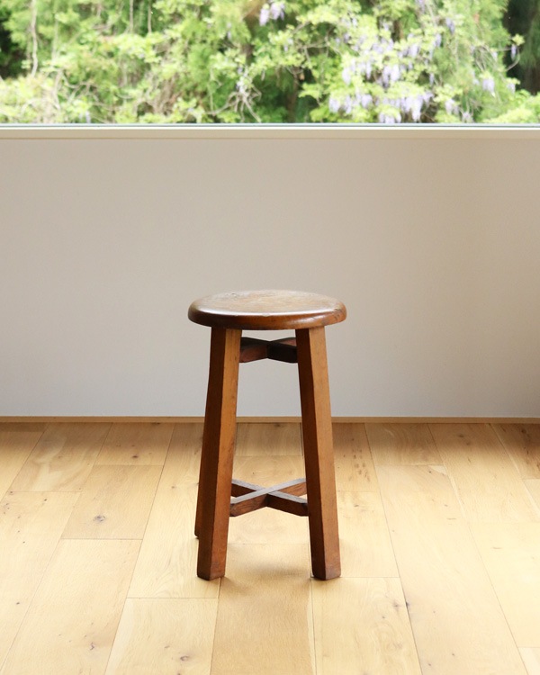 Wooden Round Stool RS-06｜木製ラウンドスツール RS-06