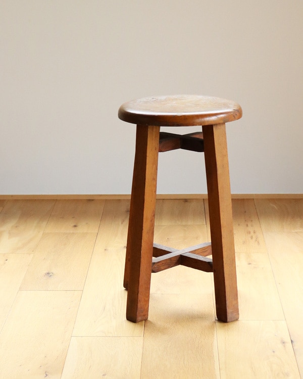 Wooden Round Stool RS-06｜木製ラウンドスツール RS-06
