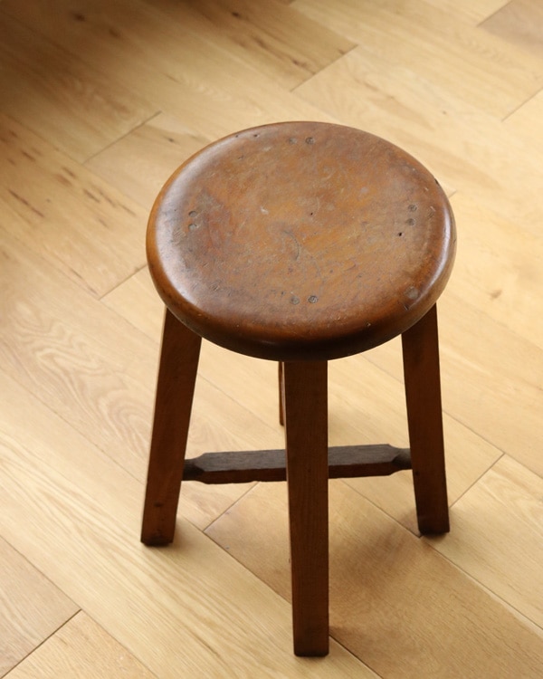 木製ラウンドスツール Wooden Round Stool RS-06｜木製ラウンドスツール RS-06