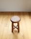 Wooden Round Stool RS-03�������饦��ɥ��ġ��� RS-03