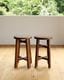Wooden Round Stool RS-02�������饦��ɥ��ġ��� RS-02