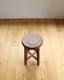 Wooden Round Stool RS-02�������饦��ɥ��ġ��� RS-02