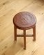 Wooden Round Stool RS-02�������饦��ɥ��ġ��� RS-02