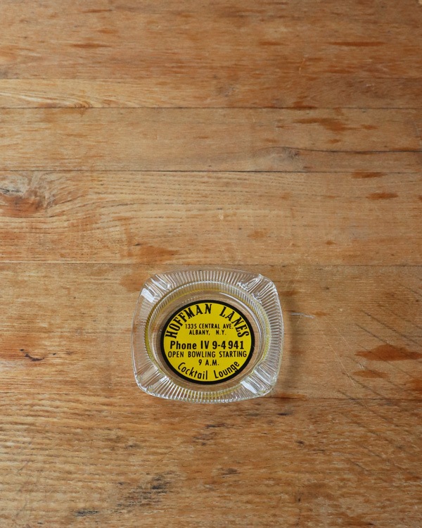 "HOFFMAN LANES" Ashtray��"HOFFMAN LANES" ���饹����