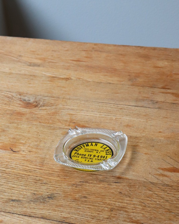 "HOFFMAN LANES" Ashtray��"HOFFMAN LANES" ���饹����