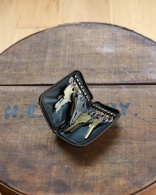 Leather Key Case & Keys�å쥶���������������ʸ��դ���