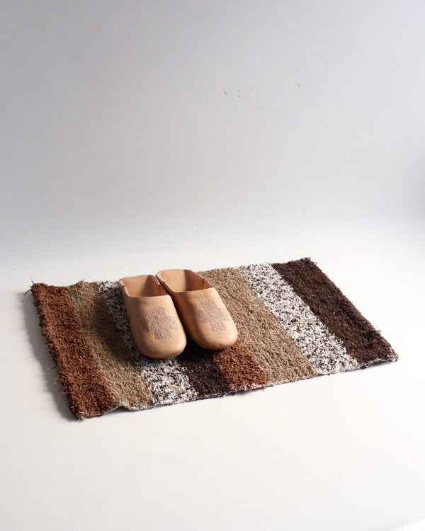 JARAPA Mat Brown C�åϥ�ѥޥå� �֥饦�� C