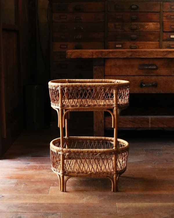 Rattan Stand Basket�å饿�� æ�ᤫ��������ɥ����� STB-37