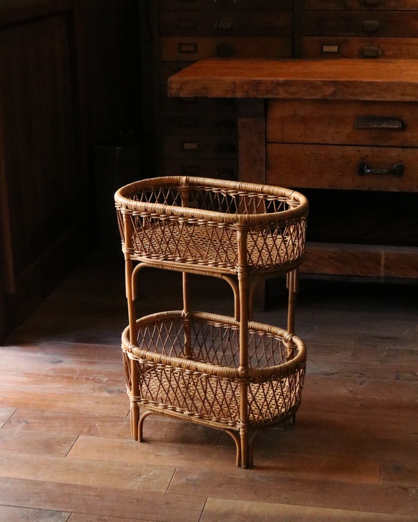 Rattan Stand Basket�å饿�� æ�ᤫ��������ɥ����� STB-37