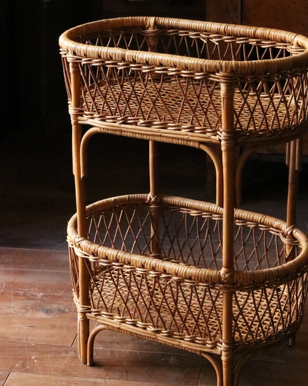 Rattan Stand Basket�å饿�� æ�ᤫ��������ɥ����� STB-37