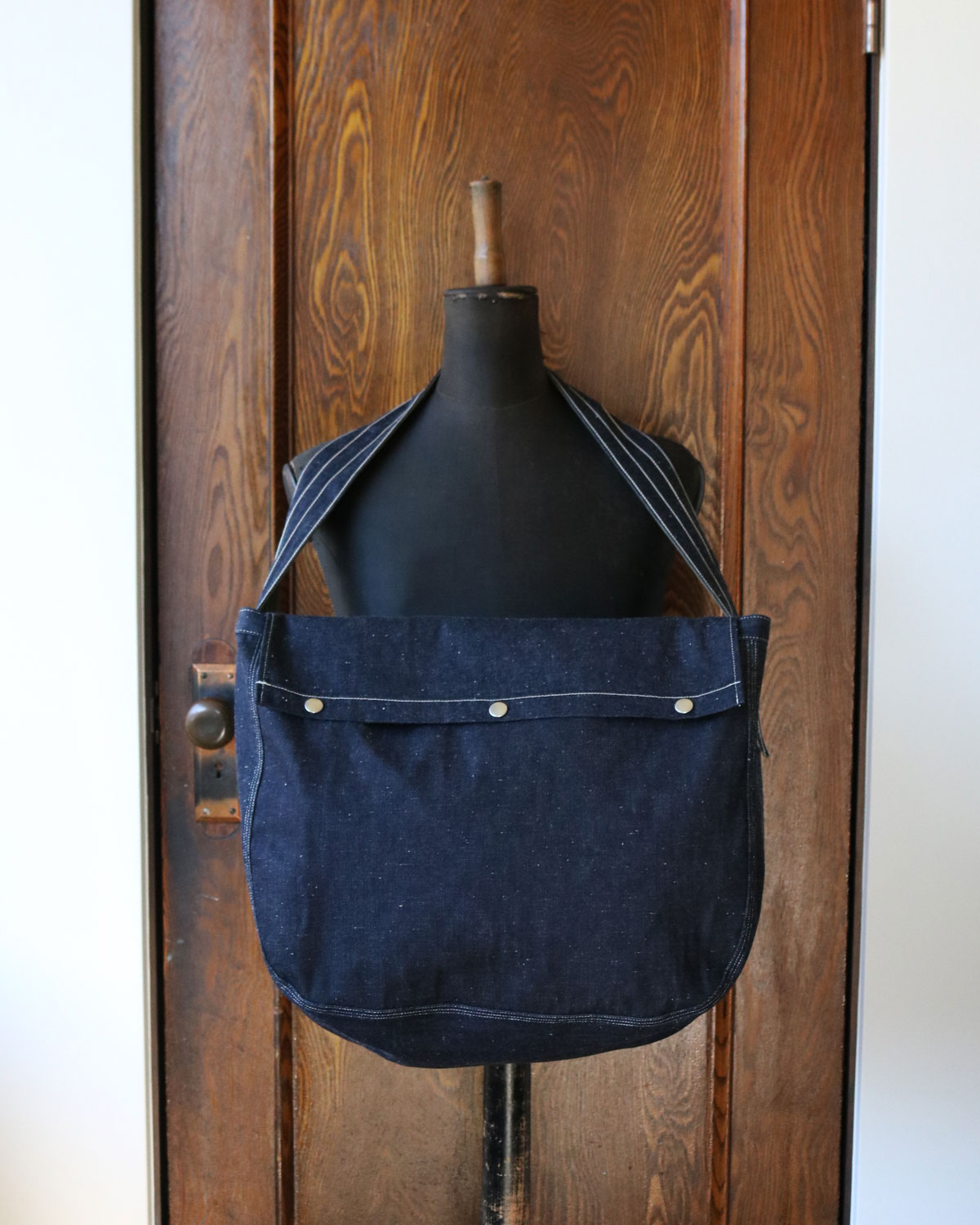 LABOR DAY �졼�С��ǥ���GAME BAG ������Хå���DENIM��