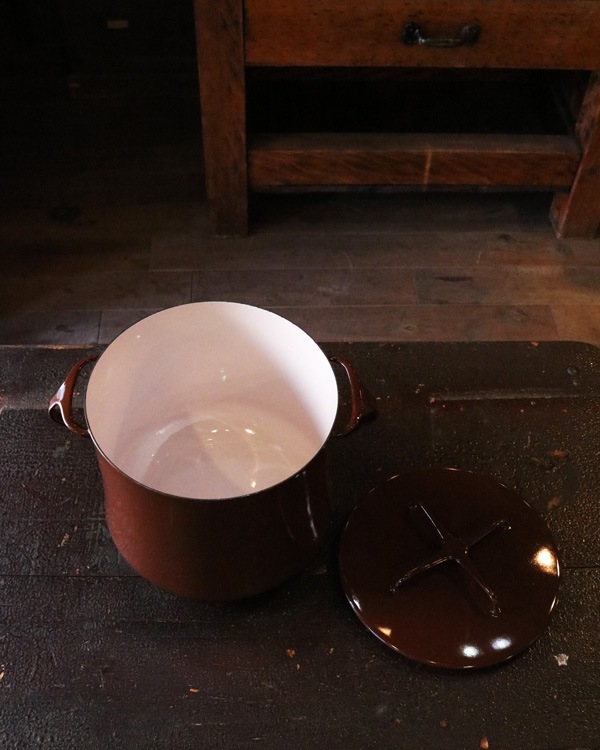 Dansk Enamelware Brown Pot DP-01�å��󥹥� ���ʥ�륦���� �֥饦��ݥå� DP-01