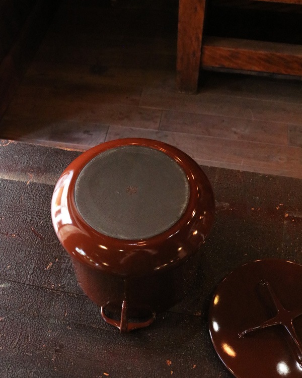 Dansk Enamelware Brown Pot DP-01�å��󥹥� ���ʥ�륦���� �֥饦��ݥå� DP-01