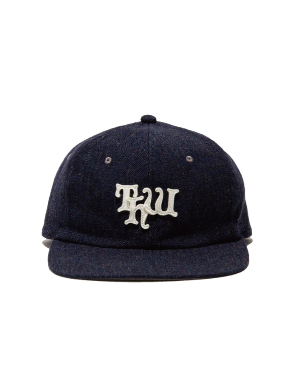 THE H.W.DOG & Co.  ֥塼 ɥåɥTHW APPLIQUE BASEBALL CAP "THW"åץꥱ١ܡ륭åסNAVY