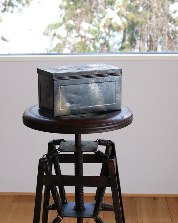 "Diamond Match Co." Metal Storage Box��"Diamond Match Co."�᥿�륹�ȥ졼���ܥå���