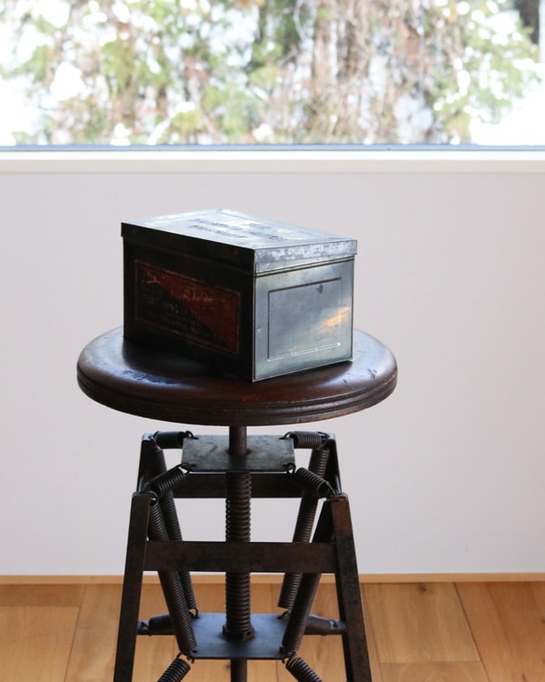 "Diamond Match Co." Metal Storage Box��"Diamond Match Co."�᥿�륹�ȥ졼���ܥå���