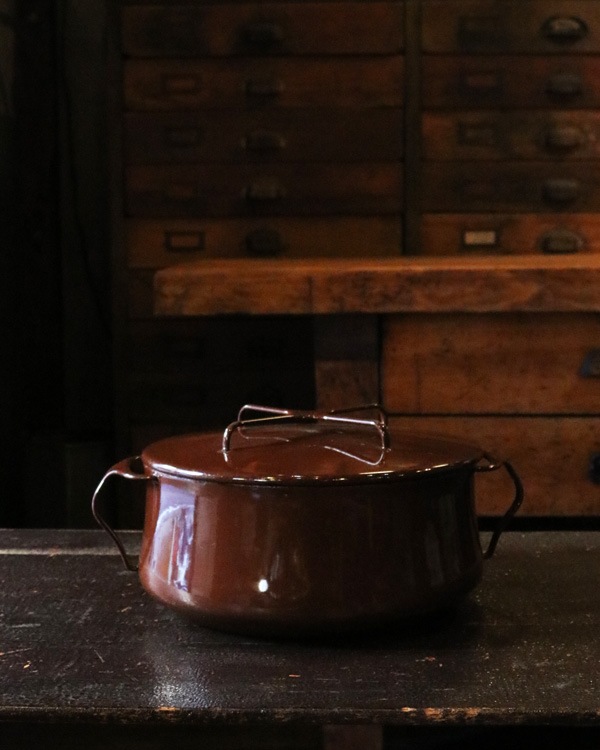 Dansk Enamelware Brown Casserole DP-04å󥹥 ʥ륦 ֥饦󥭥㥻 DP-04