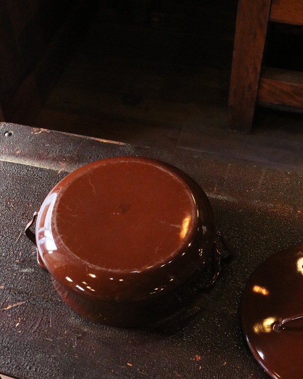 Dansk Enamelware Brown Casserole DP-04å󥹥 ʥ륦 ֥饦󥭥㥻 DP-04