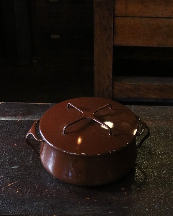 Dansk Enamelware Brown Casserole DP-04å󥹥 ʥ륦 ֥饦󥭥㥻 DP-04