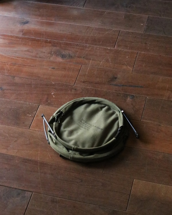 U.S. Military Folding Canvas Pail｜U.S.ミリタリー 折り畳み式