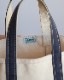 Vintage 90s Navy L.L.BEAN Canvas Tote (S)