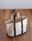 Vintage 90s Navy L.L.BEAN Canvas Tote (S)