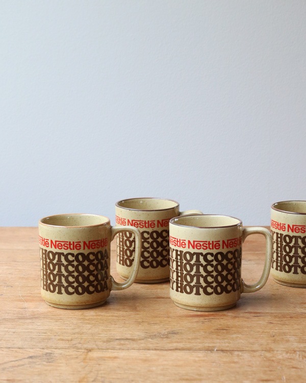 "Nestle" HOT COCOA Mug A��"Nestle" �������ޥ� A