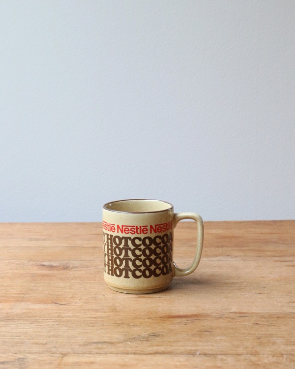 "Nestle" HOT COCOA Mug A��"Nestle" �������ޥ� A