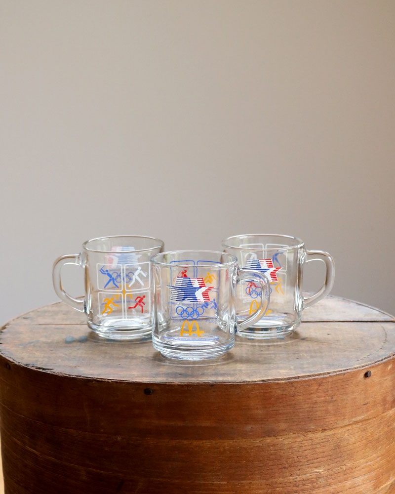 1984 Olympic Glass Mug by McDonald's A｜1984年 オリンピック