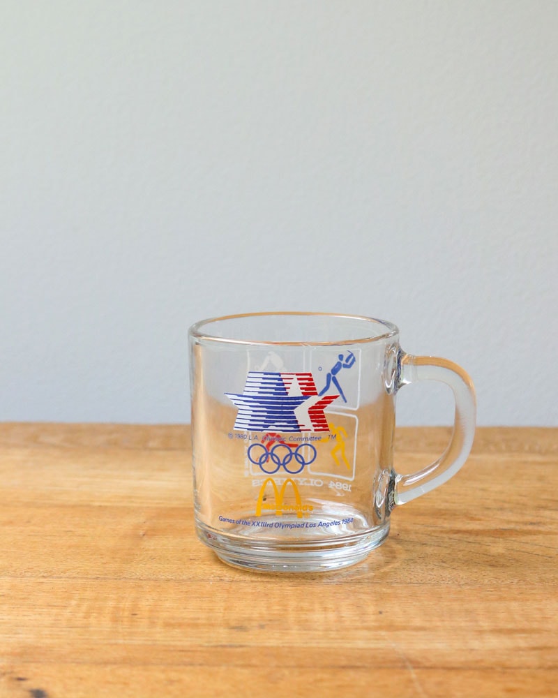 1984 Olympic Glass Mug by McDonald's A｜1984年 オリンピック