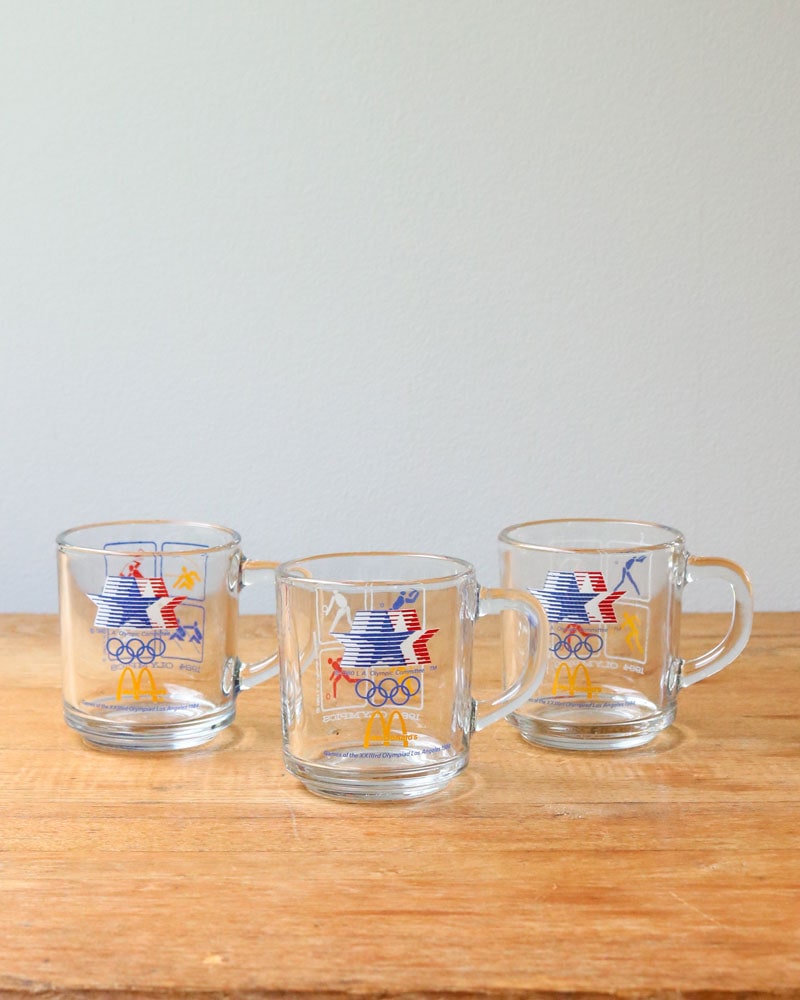 1984 Olympic Glass Mug by McDonald's A｜1984年 オリンピック