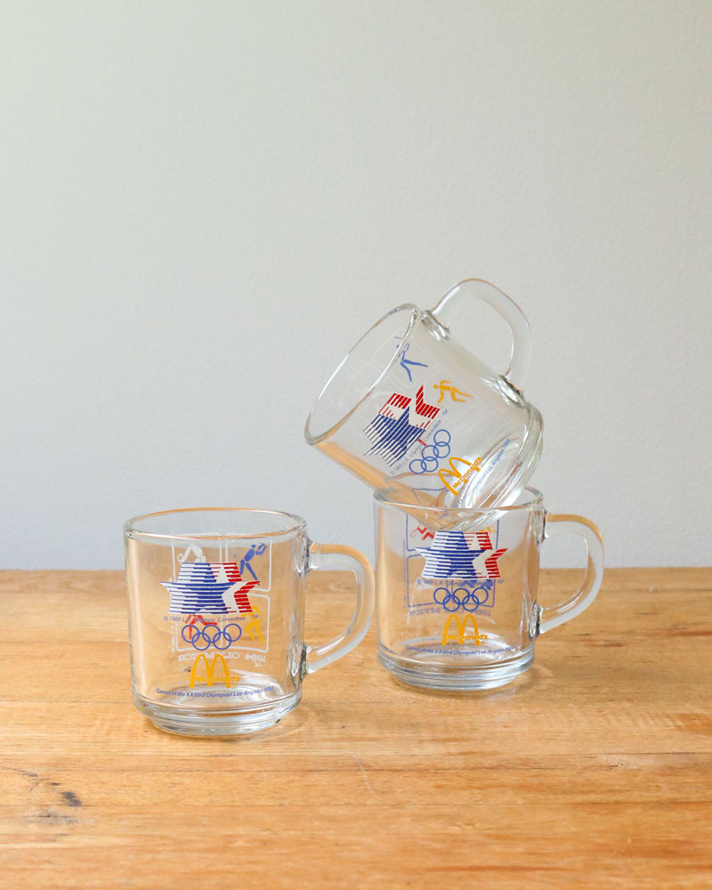 1984 Olympic Glass Mug by McDonald's A｜1984年 オリンピック