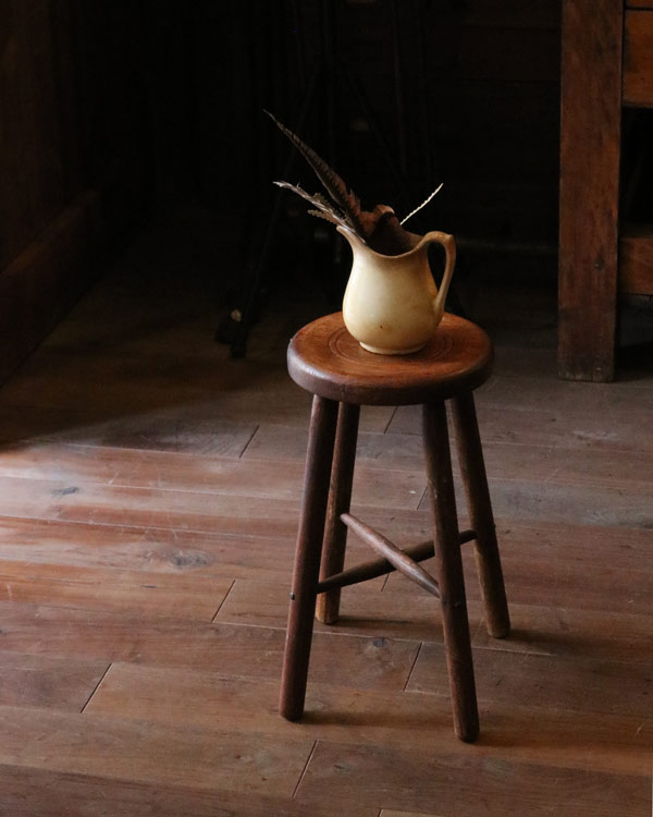 Wooden Round Stool｜木製ラウンドスツール RS-15