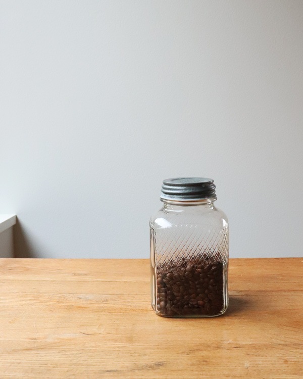 Square Coffee Jar Aåҡ㡼 A