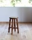 Wooden Round Stool RS-01�������饦��ɥ��ġ��� RS-01