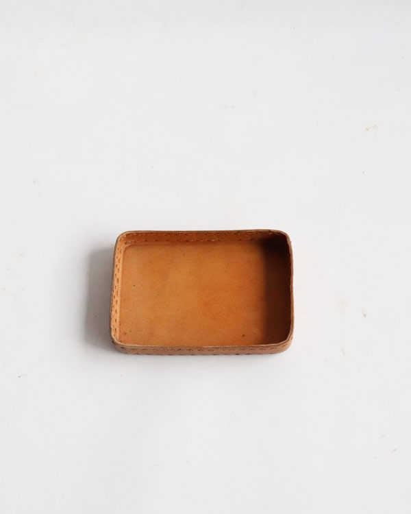 Buffalo Leather Square Tray�ÿ���쥶�� ���������ȥ쥤