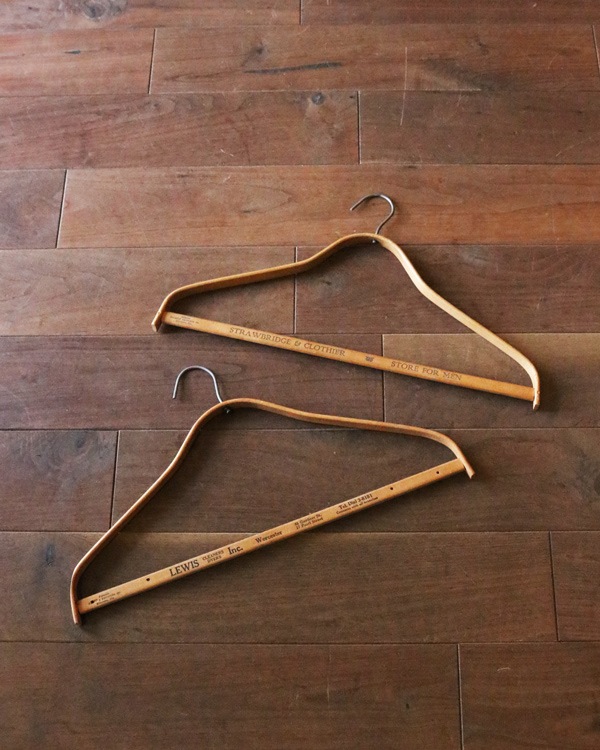 ヴィンテージ U.S.A.木製ウッドハンガー15本セット wood hanger ヴィンテージ U.S.A.木製ウッドハンガー15本セット wood hanger