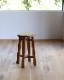 Wooden Round Stool RS-02�������饦��ɥ��ġ��� RS-02