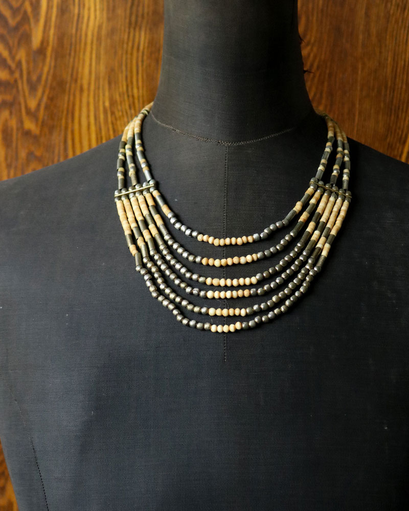 c.1970s Multi-Standard Beaded Necklace｜1970年代頃 マルチ