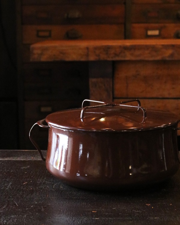 Dansk Enamelware Brown Casserole DP-02å󥹥 ʥ륦 ֥饦󥭥㥻 DP-02