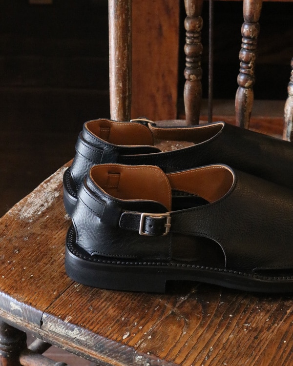 BRUSCHETTA SHOES ブルスケッタ シューズ｜TOLUCA トルーカ【BLACK】
